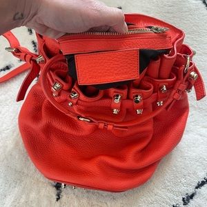 Alexander Wang studded leather bucket bag